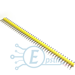 PLS-40 штирьовий роз'єм 1x40, 2.54мм.