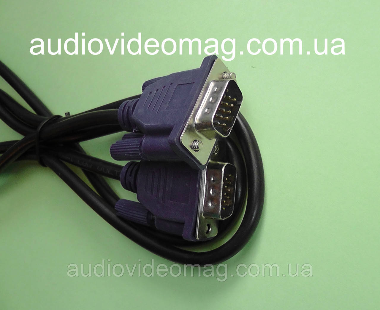 Кабель VGA-VGA з феритовим фільтром, довжина 1,5 метра