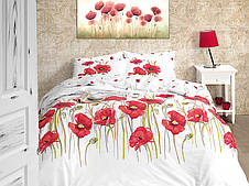 Постільна білизна First choice ranforce євро розмір Bozca Kirmizi