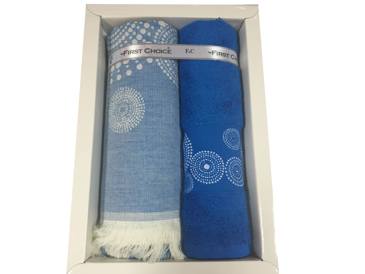 Набір бамбукових рушників для пляжу та сауни тм "First Choice", фото 1