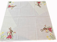 Великодня розшита серветка 85-85 см