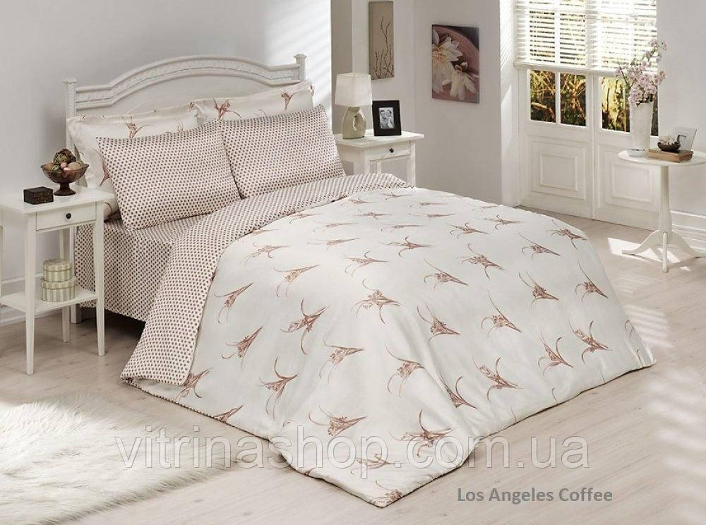 Комплект постільної білизни Le Vele bamboo series Los Angeles (coffe)