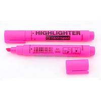 Маркер текстовий Centropen 1-4,6мм клиноподібний рожевий