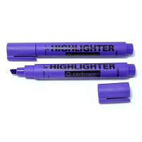 Маркер текстовий Centropen 1-4,6мм клиноподібний фіолетовий