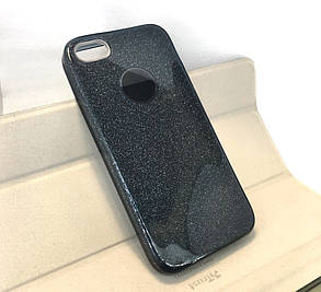 Чохол для iPhone 5 5s se накладка на бампер протиударний glitter, фото 1