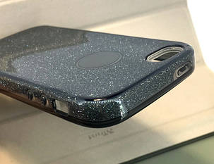 Чохол для iPhone 5 5s se накладка на бампер протиударний glitter, фото 3