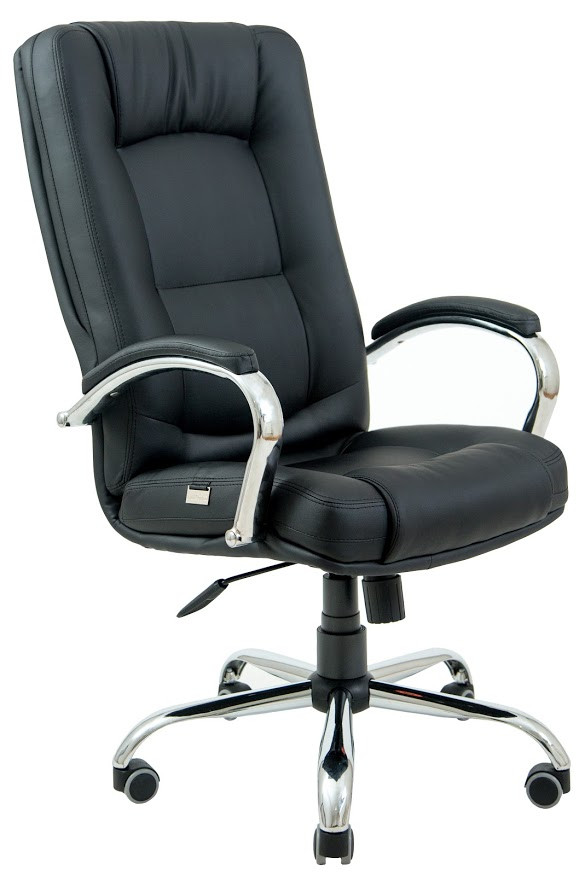 Кресло Альберто Хром кожзам Флай 2230 (подлокотники труба) Кресло Альберто Хром кожзам Флай 2230 (подлокотники труба)