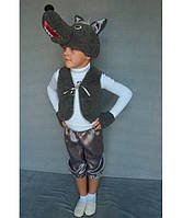 Карнавальный костюм Волк 98-134 см