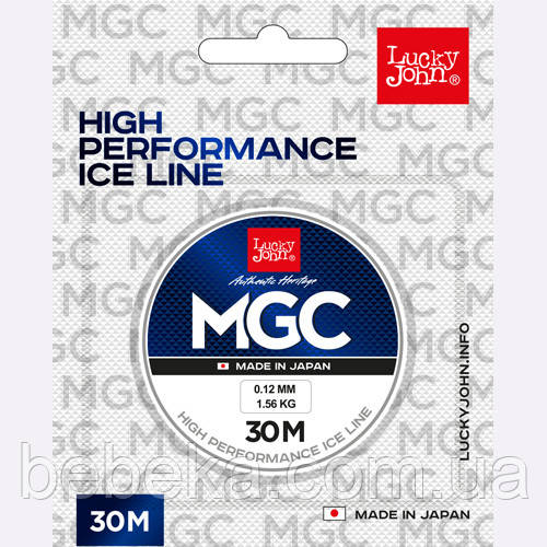 Моно Жилка зимова Lucky John MGC 0,14 / 30м, фото 1