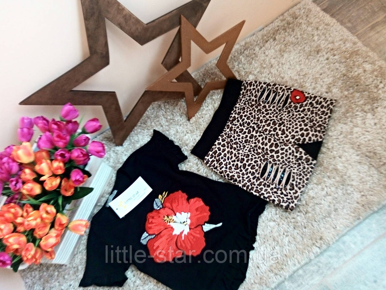 Шикарний костюм Туреччина Little star Leopard 5-8 років