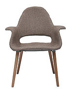 Кресло Organic АC-150KS цвет кофейный, дизайн Charles Eames & Eero Saarinen