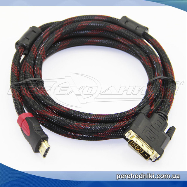 Кабель HDMI - DVI (24+1)