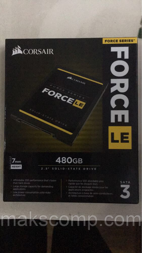 SSD Corsair Force LE 480Gb 2.5" SATAIII MLC (cssd-f480gbleb)