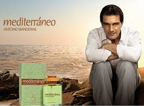 Antonio Banderas Mediterraneo туалетна вода 100 ml. (Тестер Антоніо Бандерас Медітерранео), фото 3