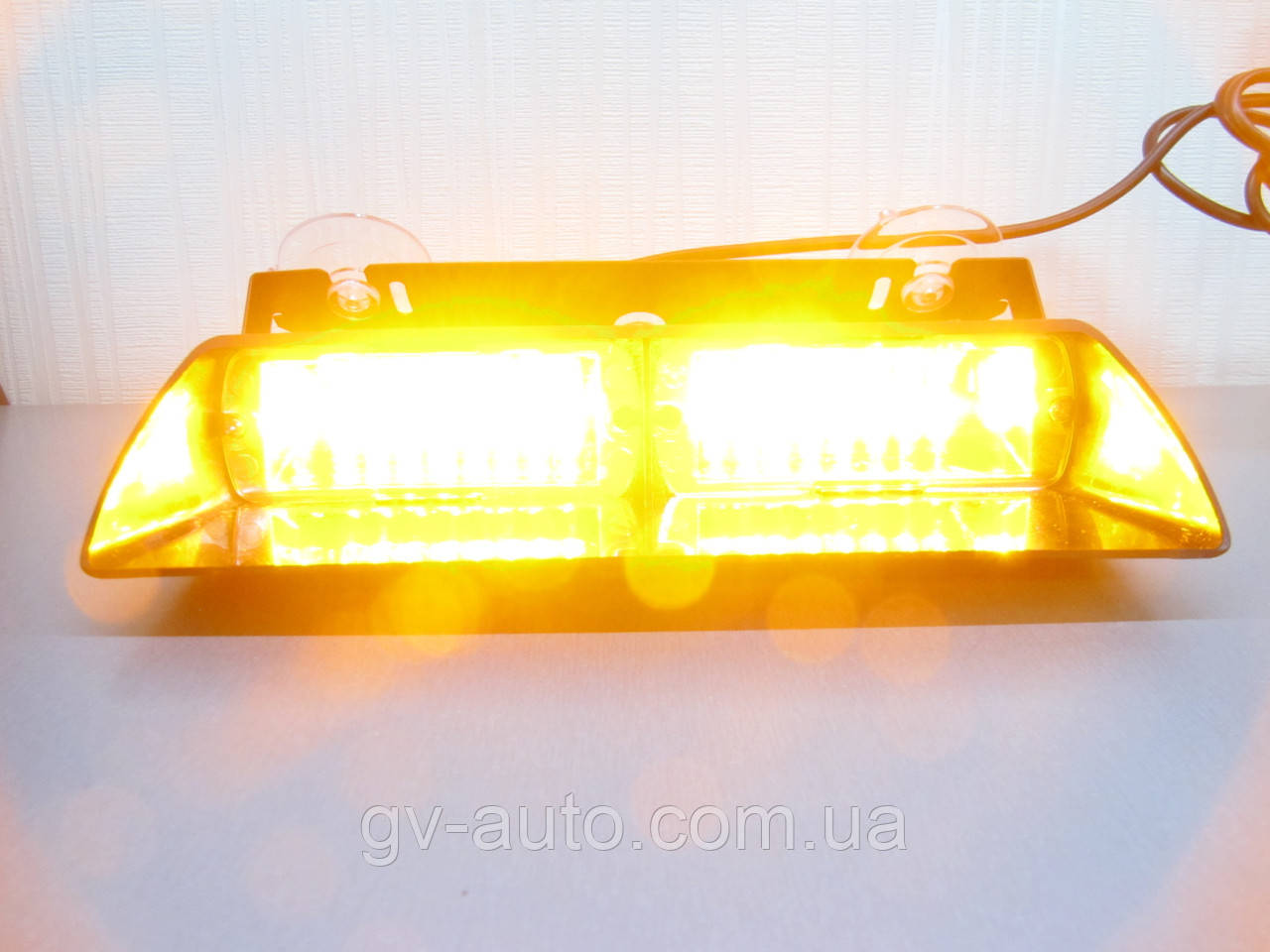 Стробоскопи на скло LED Viper S2 помаранчевий. 22 см.., фото 1