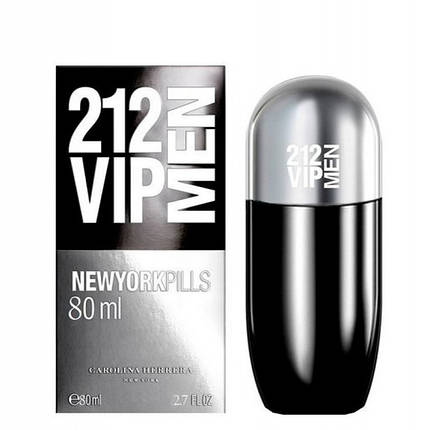 Carolina Herrera 212 VIP Men Pills туалетна вода 80 ml. (Кароліна Херрера 212 Віп Мен Пілс), фото 1