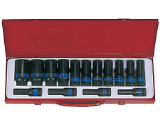 Набір головок KING TONY 4415MP03 1/2" ударних довгих (15 предметів)