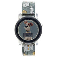 Часы Терьер Макс Тайная жизнь домашних животных The Secret Life of Pets Flashing Lights LCD Watch