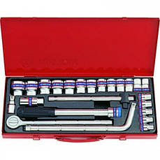 Набір інструменту KING TONY 4024MR 1/2" 12-ти гр. (24 предмета)