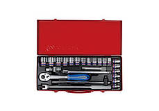 Набір інструменту KING TONY 4526MR03 1/2" 6-ти гр. (24 предмета)