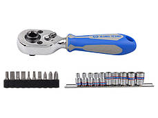 Набір інструменту KING TONY 2501MR 1/4" (21 предмет)