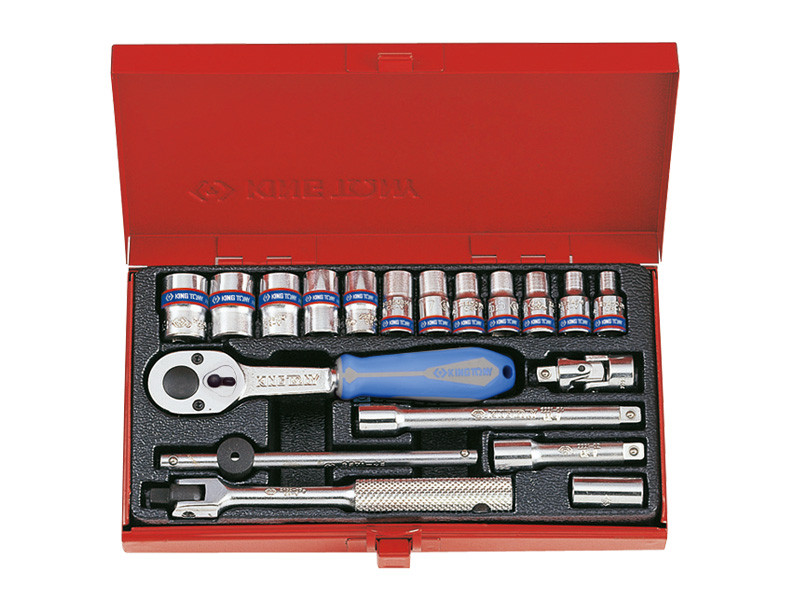 Набір інструменту KING TONY 2521MR 1/4" (19 предметів)