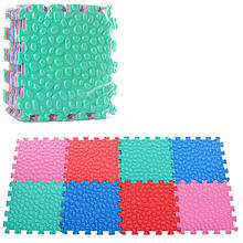 Масажний розвиваючий килимок Мозаїка EVA