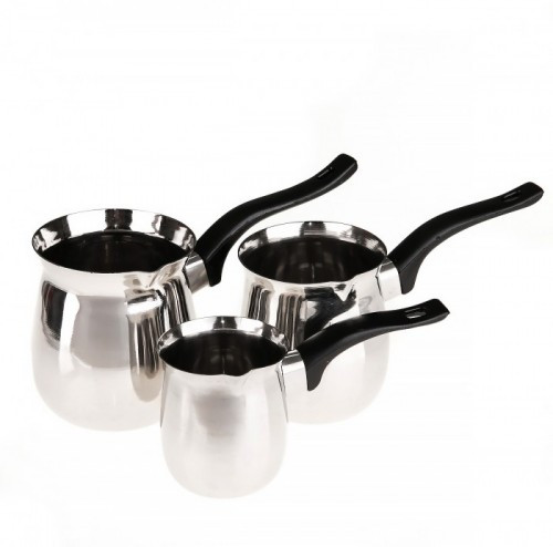 Турка з нержавіючої сталі0,25 / 0,35 / 0,75 л