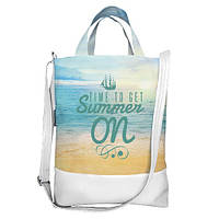 Сумка міська City Time to get summer on 34x40 см (SCB_14A002_WH)
