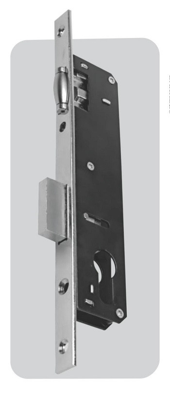 Корпус замка циліндрового вузький LB 85-16/35-02 з роликом