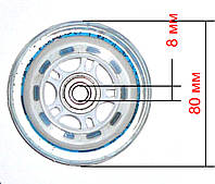 Замена колес 80 мм