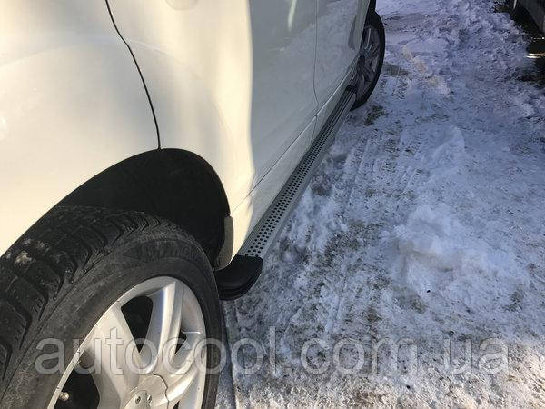 Бічні пороги майданчик Chevrolet Captiva 2006+ г.в. Шевролет Каптіва
