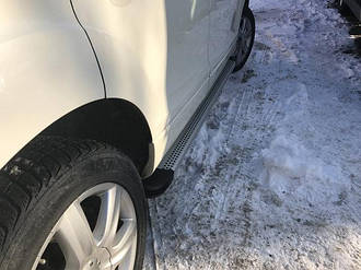 Бічні пороги майданчик Chevrolet Captiva 2006+ г.в. Шевролет Каптіва