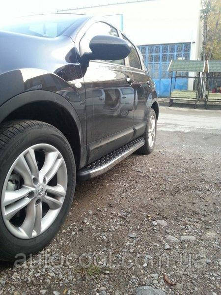 Бічні пороги майданчик Chevrolet Captiva 2006+ г.в. Шевролет Каптіва