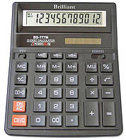 Калькулятор Brilliant 12 розрядів 2-питан. BS-777M