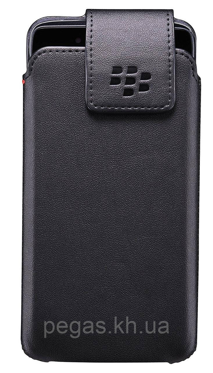 Чохол BlackBerry DTEK50 Шкіряний чорний