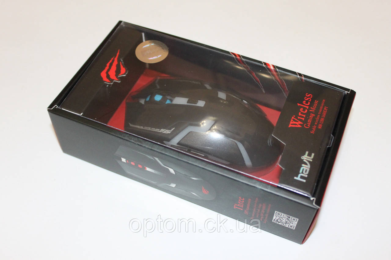 Мишка Бездротова Havit HV-MS997GT GAMING USB Black