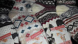 Зимові теплі шкарпетки для жінок, хутро, малюнок різний, 35-38 р-ри, 205/143, фото 6