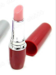 Вібратор міні у формі помади, потайної червоний