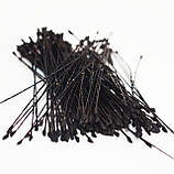 Дрібні японські тичинки Чорні, розмір S, код S-08, фото 3