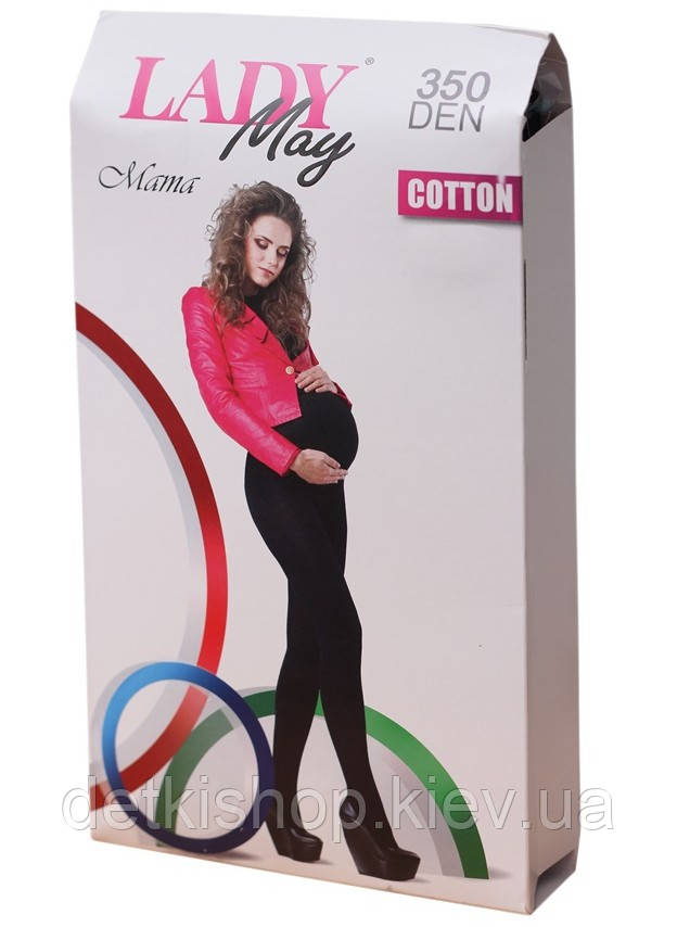 Колготки для вагітних «Lady May» (350 ден, чорні)