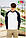 Чоловіча футболка комбінована з довгим рукавом Long Sleeve Baseball 61-028-0, фото 5