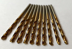 Свердло по металу 2,5 мм. з титановим напиленням