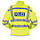 Водонепроникна світлоовідражна куртка Police (скорочена). Великобританія, оригінал., фото 3