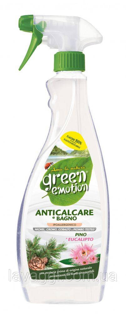 Гіпоалергенний чистячий засіб для ванної кімнати Green Emotion Anticalcare e Bagno 750 ml