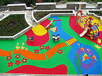 Універсальне покриття для дитячих ігрових майданчиків