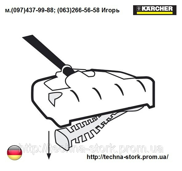 Электровеник Karcher Kb 5 - фото 8 - id-p44881136