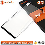 Захисне скло Mocolo Samsung Galaxy Note 8 Full Glue 3D (Black) N950F, фото 3