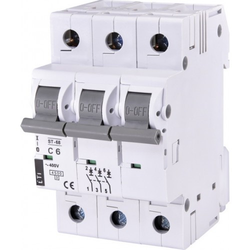 Авт. вимикач ST-68 3p B 32А (4,5 kA), фото 1