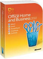 Microsoft Office Home and Business 2010 32/64Bit Russian DVD BOX (T5D-00412). Пошкоджене паковання!